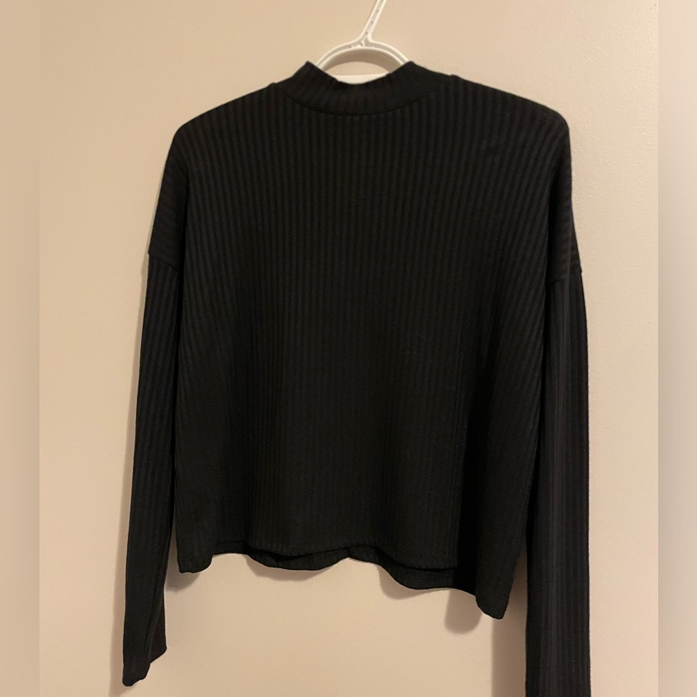 Black Loose-fit Sweater